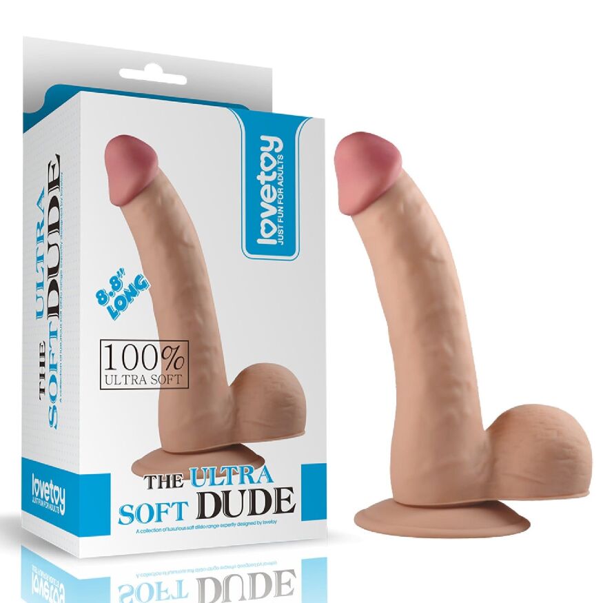 Фалос - LoveToy The Ultra Soft Dude 8.8"