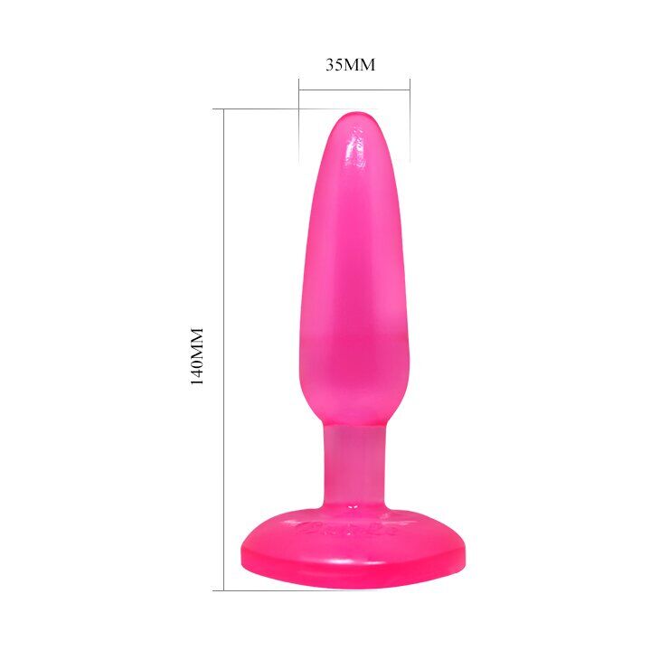 Анальная пробка на присоске "Butt plug" BI-017001 Purple