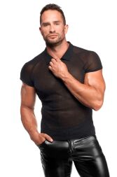 Мужское поло Noir Handmade H082 Onyx veil polo L