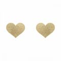 Пестисы в виде сердечек Bijoux Indiscrets, золотистые