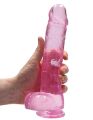 Фаллоимитатор реалистичный - Realrock Dildo With Balls 9'/23 см Pink