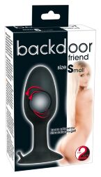 Анальна пробка з рухливою кулькою всередині - Backdoor Friend Small