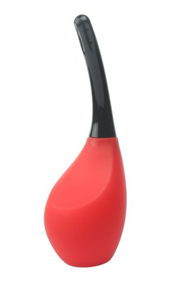 Анальный душ с 9 отверстиями Dream Toys Menzstuff, объем 310 мл, красный