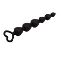 Анальная елочка сердечки Chisa Elite Lover's Beads 17см /2,5см