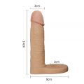 Тілесна насадка для подвійного проникнення The Ultra Soft Double 14 см
