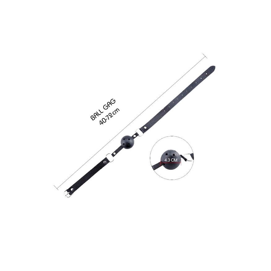 Кляп Alive Discretion Black