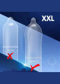 Латексные ультратонкие гладкие презервативы увеличенной ширины OLO - XXL OLO Ultrathin Extra Large, 10 шт