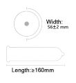 Латексные ультратонкие гладкие презервативы увеличенной ширины OLO - XXL OLO Ultrathin Extra Large, 10 шт