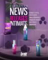 Массажный гель согревающий Intt KISS AND TASTE! съедобный, с ароматом ежевики, 50 мл