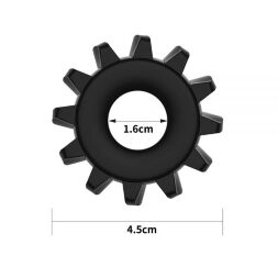 Ерекційне кільце POWER PLUS Cockring, Black