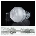Мастурбатор вагина в колбе, киберкожа Fleshlight Ice Lady Crystal, прозрачный