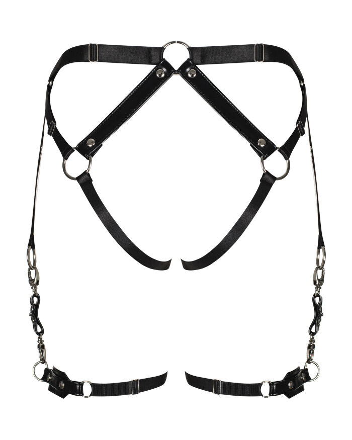 Гартери Obsessive A762 HARNESS Black XL/XXL