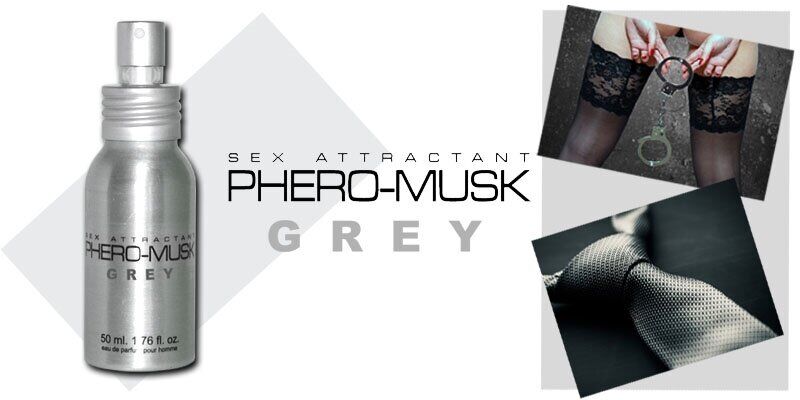Духи с феромонами для мужчин PHERO-MUSK Grey, 50 ml