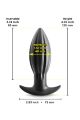 Анальная пробка NS Novelties RENEGADE BOMBA BLACK SMALL