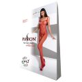 Бодистокинг Passion BS071 red, комбинезон на бретелях