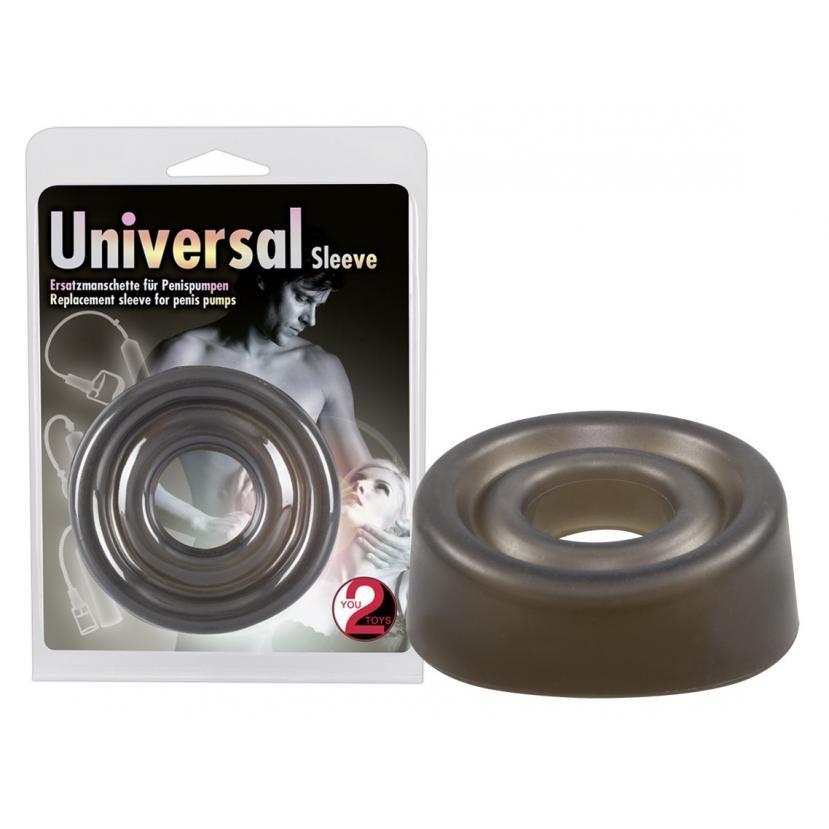 Насадка для силіконової помпи Universal чорна