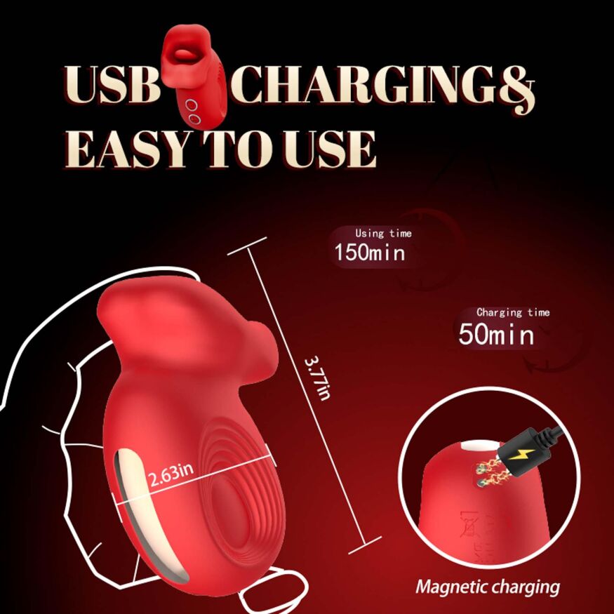 Кліторальний стимулятор - Kiss Fun Occlusal Vibration Massager