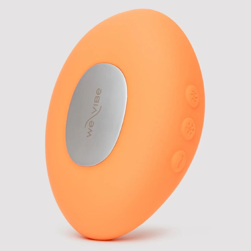 Клиторальный вибратор We-Vibe Temp Tangerine с функцией нагрева и охлаждения, оранжевый
