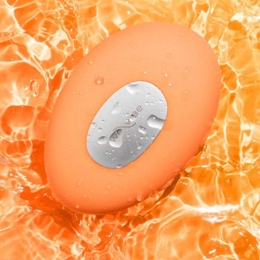 Клиторальный вибратор We-Vibe Temp Tangerine с функцией нагрева и охлаждения, оранжевый