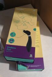 Вибратор для пар Satisfyer Endless Fun Black, три мотора, многофункциональный (мятая упаковка!!!)