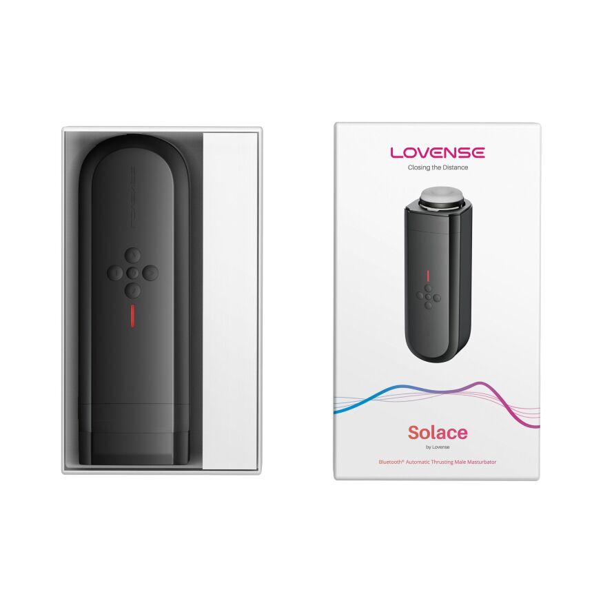 Интерактивный смарт-мастурбатор Lovense Solace, до 280 фрикций в минуту, до 12,5 часов работы