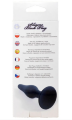 Анальный плаг Silicone Plug Black - Large