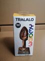 Анальная пробка Wooomy Tralalo Metal Plug Size M (мятая упаковка)