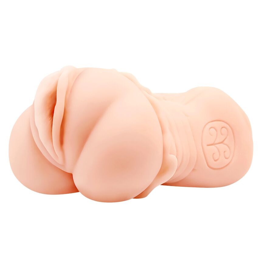 Мастурбатор с вибрацией и технологией выработки лубриканта CRAZY BULL - Realistic Vagina Masturbator
