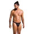 Слип "Бен" с открытым доступом black S/M - Passion