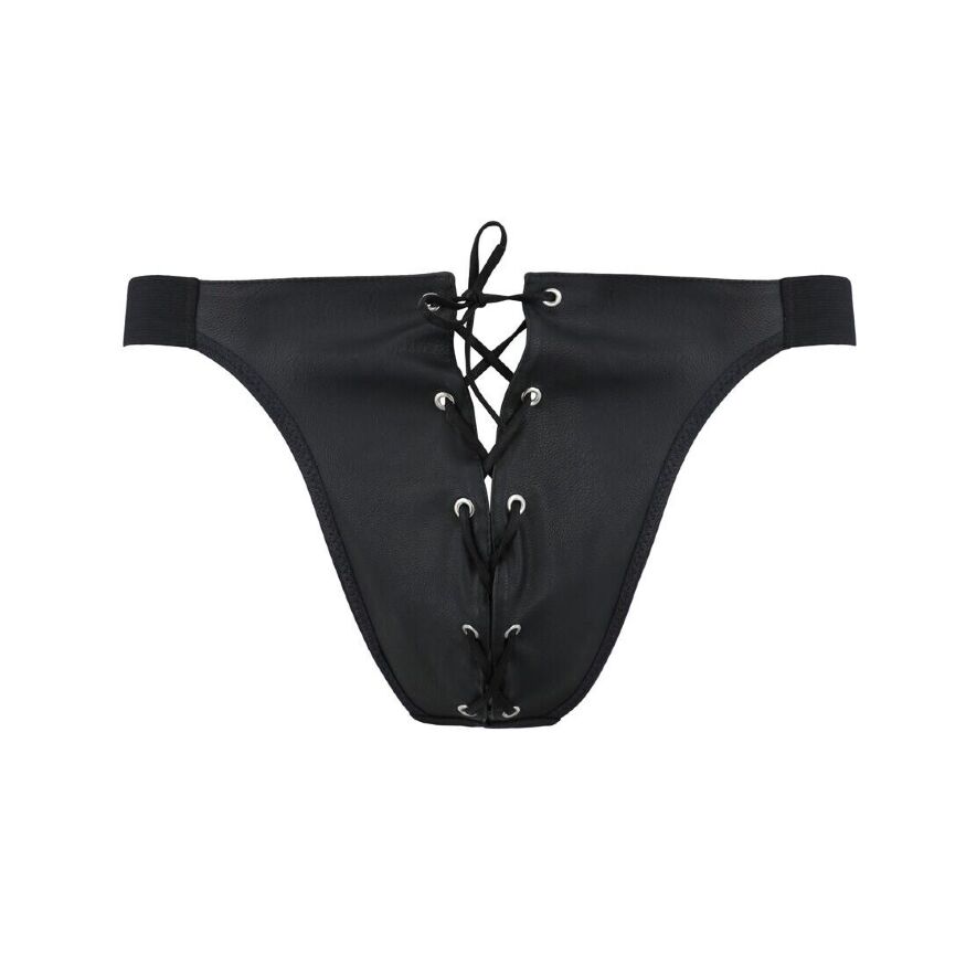 Слип "Бен" с открытым доступом black S/M - Passion