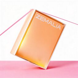 Виброяйцо с фрикциями Zemalia Tanmi + APP, градиент розовый