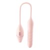 Пульсатор с вакуумным стимулятором KISSTOY Cathy III Pink, 5 режимов вакуума, 10 режимов пульсации