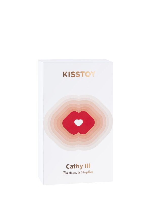 Пульсатор с вакуумным стимулятором KISSTOY Cathy III Pink, 5 режимов вакуума, 10 режимов пульсации