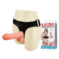 Страпон реалістичною форми з трусиками Ultra Passionate Harness, 17.5 см