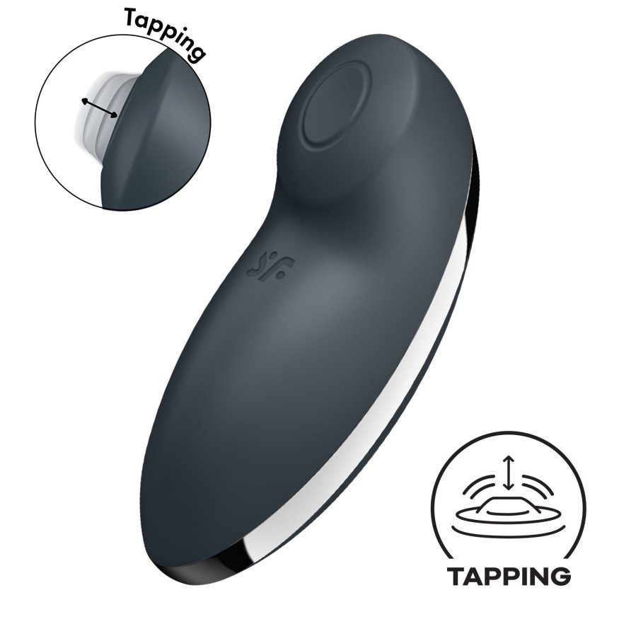 Вибростимулятор-пульсатор Satisfyer Tap &amp; Climax 2 Grey