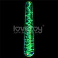 Фалоімітатор - Twilight Gleam Glow-in-the-dark Glass Dildo Slim Fantasy