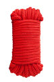 Веревка для бондажа GP BONDAGE ROPE 10M RED