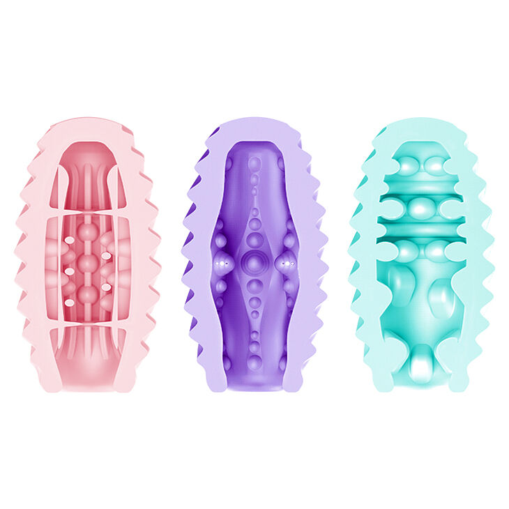 Набір мастурбаторів - Pretty Love Double-Sided Egg Set, 15 шт.