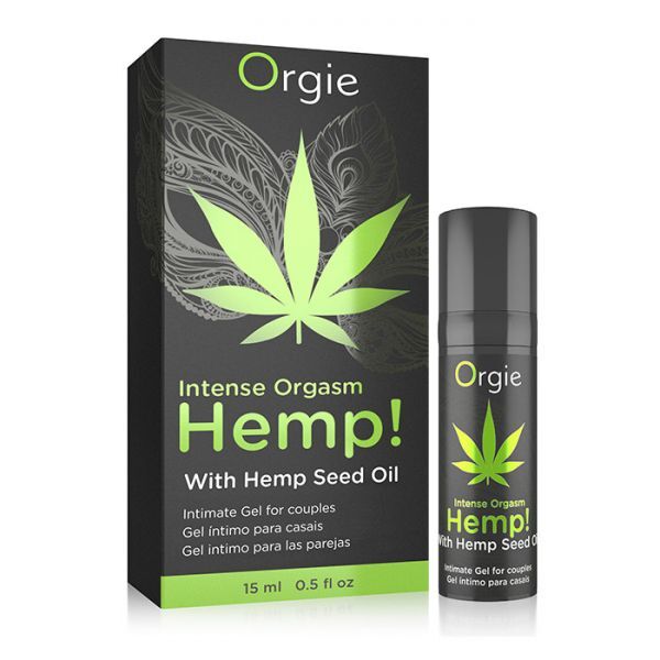 Усилитель оргазма "Intense Orgasm Hemp" с маслом каннабиса Orgie
