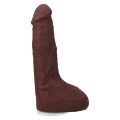 Кончающий фаллоимитатор Doc Johnson The Realistic Cock ULTRASKYN - Squirting 9,5 Inch Chocolate