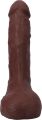 Кончающий фаллоимитатор Doc Johnson The Realistic Cock ULTRASKYN - Squirting 9,5 Inch Chocolate