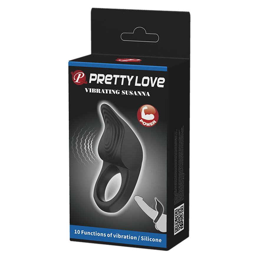 Кольцо эрекционое серии Pretty - Susanna Vibration, BI-210235