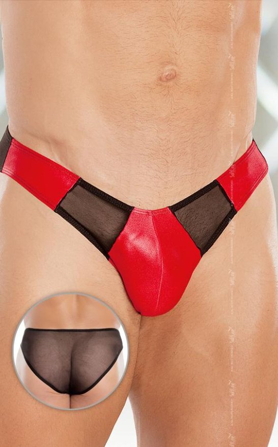 Сексуальные трусы Thong 4466, red - XL