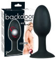Анальная пробка с металлическим шариком Backdoor Friend L