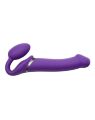 Безремневий страпон з вібрацією, Strap On Me-Strapless Vibrating, фіолетовий, 19 х 3.7 см