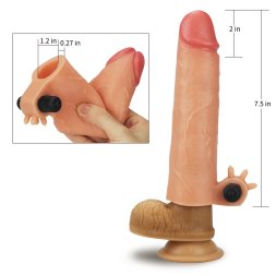 Реалістична подовжуюча насадка на пеніс Revolutionary Silicone Nature Extender Add 2" Flesh