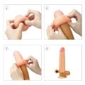 Реалістична подовжуюча насадка на пеніс Revolutionary Silicone Nature Extender Add 2" Flesh