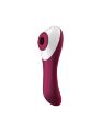 Вакуумный клиторальный стимулятор Satisfyer Dual Crush Wine Red