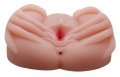 Мастурбатор вагіна і анус з вібрацією BAILE - French lady, Vibration Heating function, BM-009022
