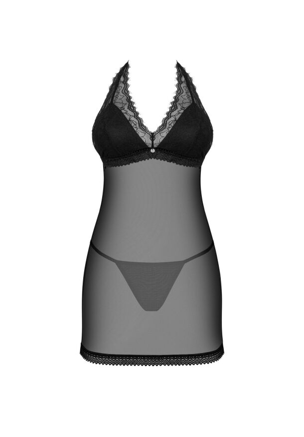 Комплект белья пеньюар и стринги Medilla chemise &amp; thong XS/S